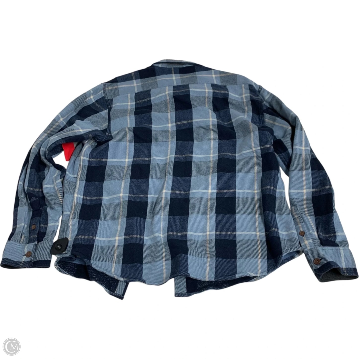 Jacket Shirt By Old Navy In Blue, Size: Xl