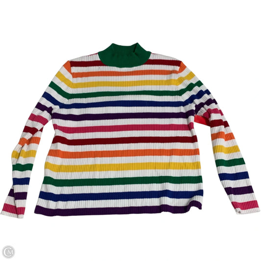 Sweater By shiny by nature In Striped Pattern, Size: 3x