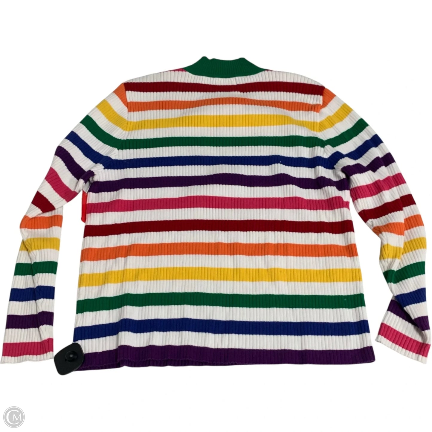 Sweater By shiny by nature In Striped Pattern, Size: 3x