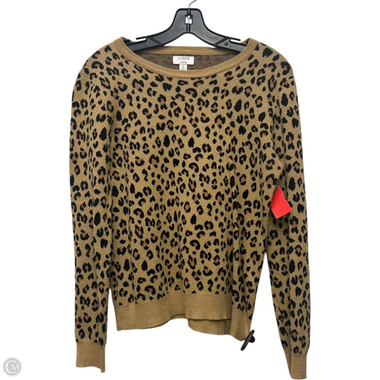 Sweater By J. Crew In Animal Print, Size: S