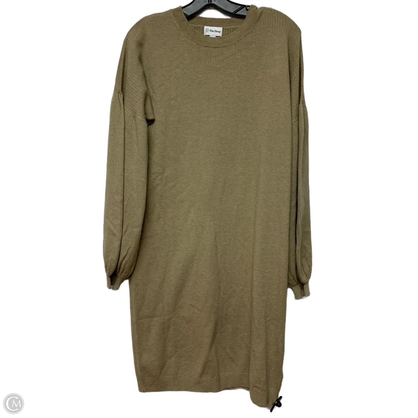 Dress Sweater By The Drop In Tan, Size: S