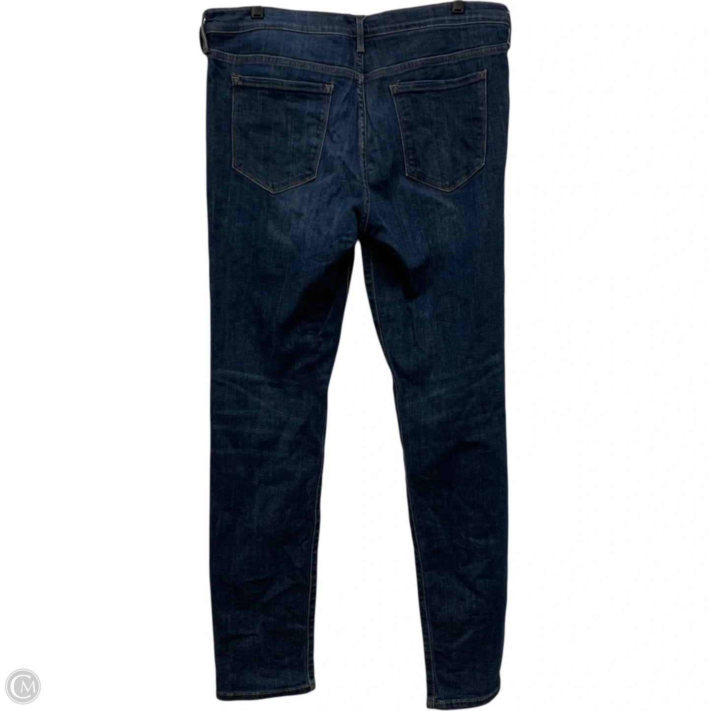 Jeans Straight By Banana Republic In Blue Denim, Size: 14