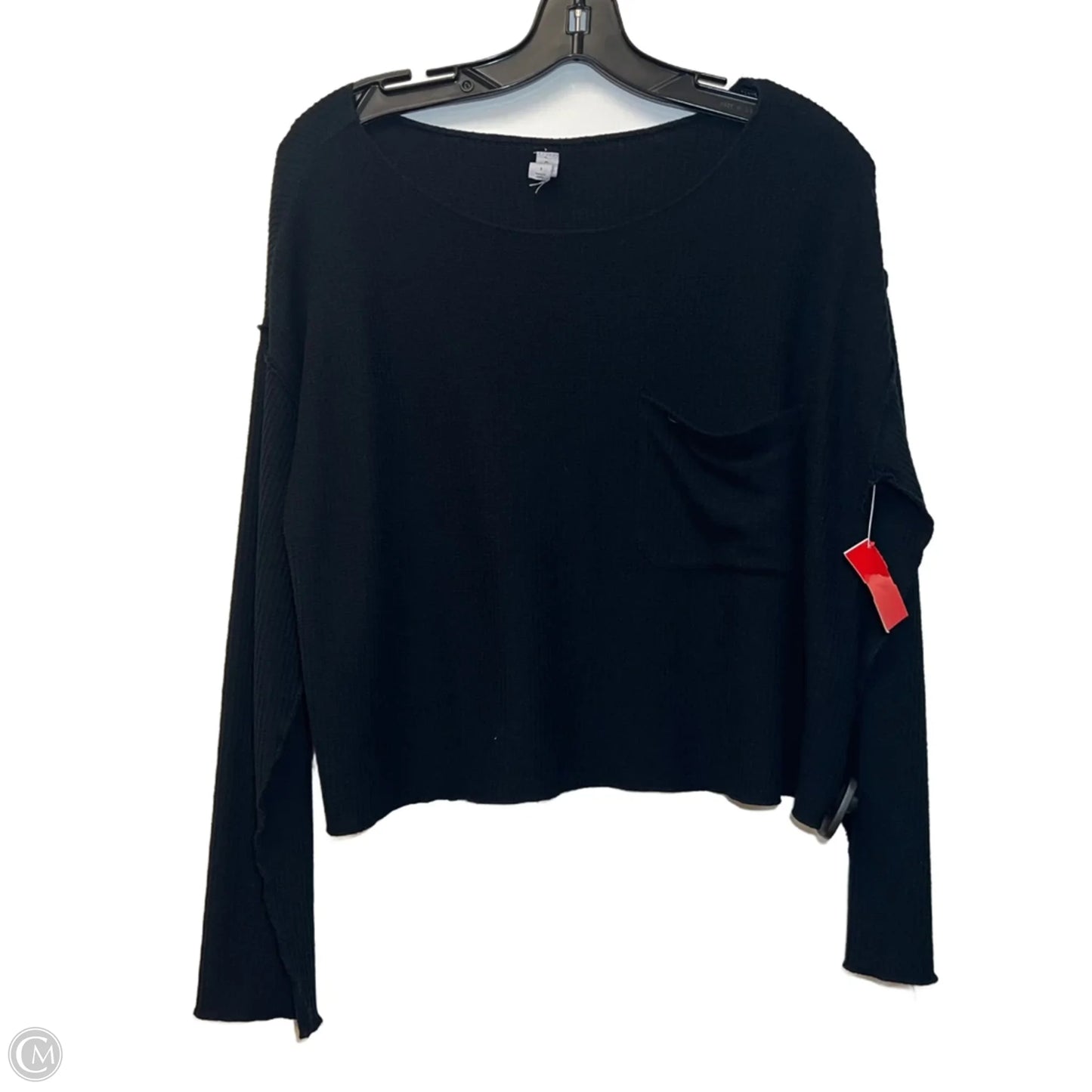 Top Long Sleeve Basic By Daily Practice By Anthropologie In Black, Size: S