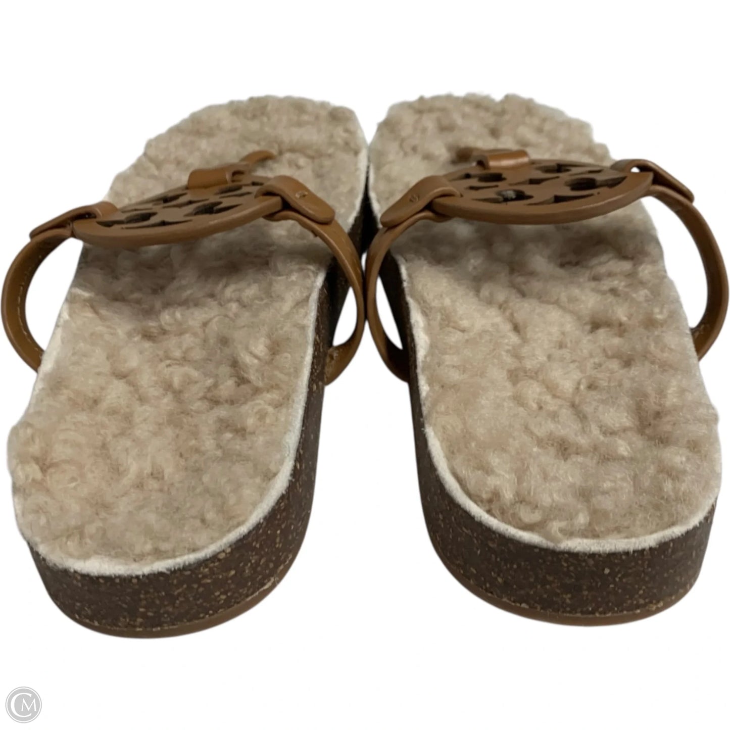 Sandals Designer By Tory Burch In Tan, Size: 9