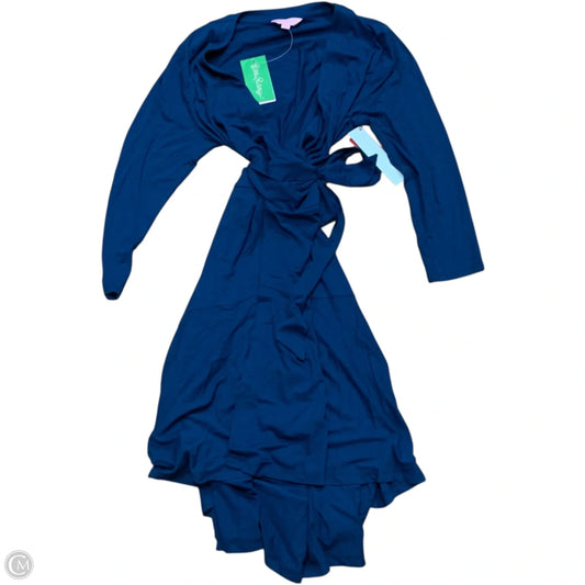 Dress Designer By Lilly Pulitzer In Navy, Size: M