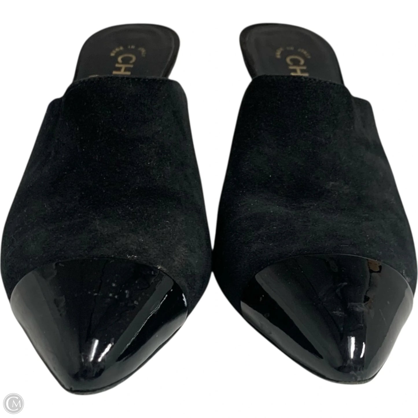 Shoes Luxury Designer By Chanel In Black, Size: 8