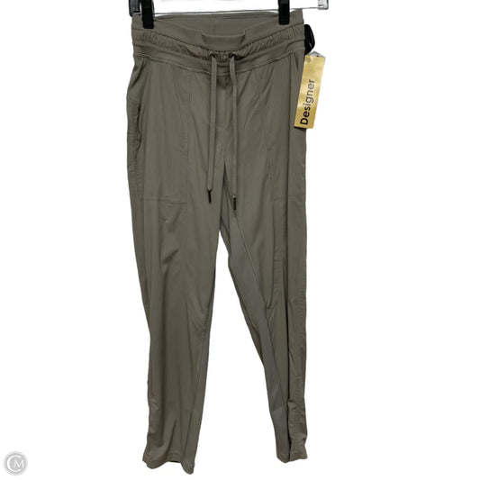 Athletic Pants By Lululemon In Tan, Size: Xs
