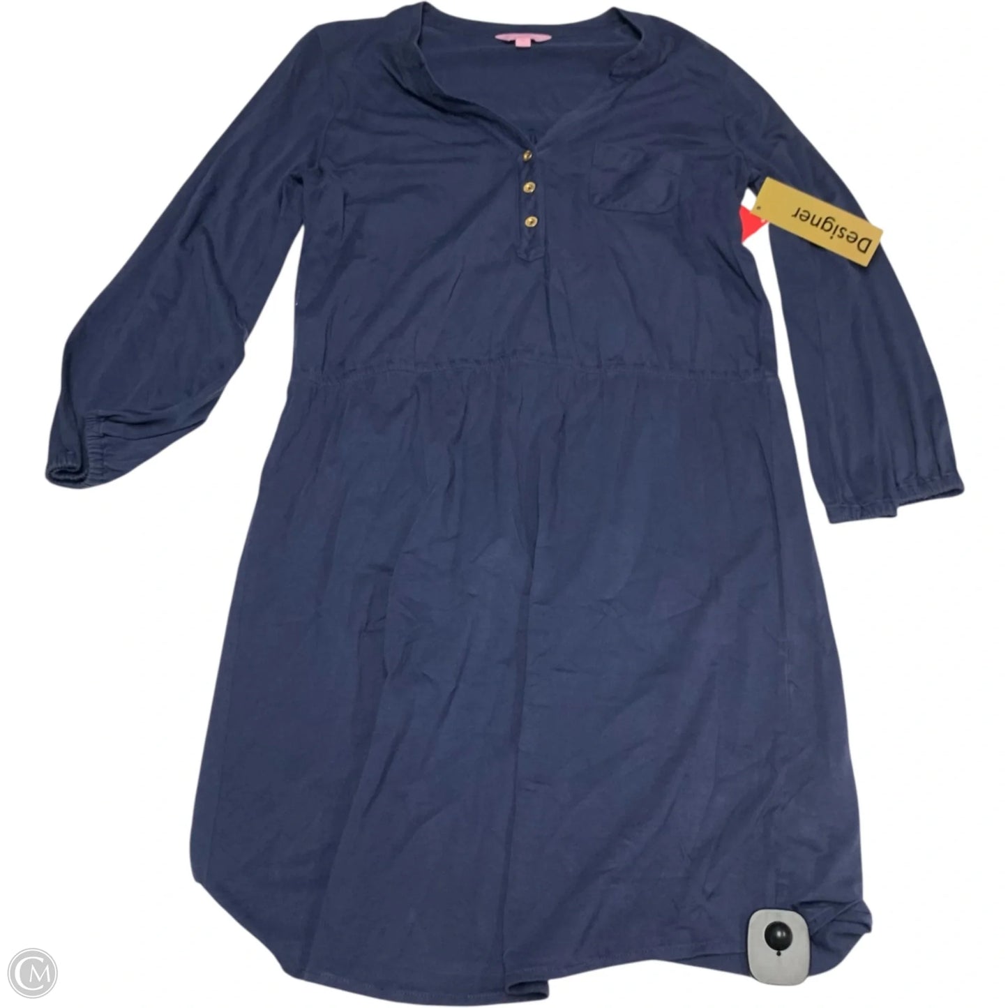 Dress Designer By Lilly Pulitzer In Navy, Size: M