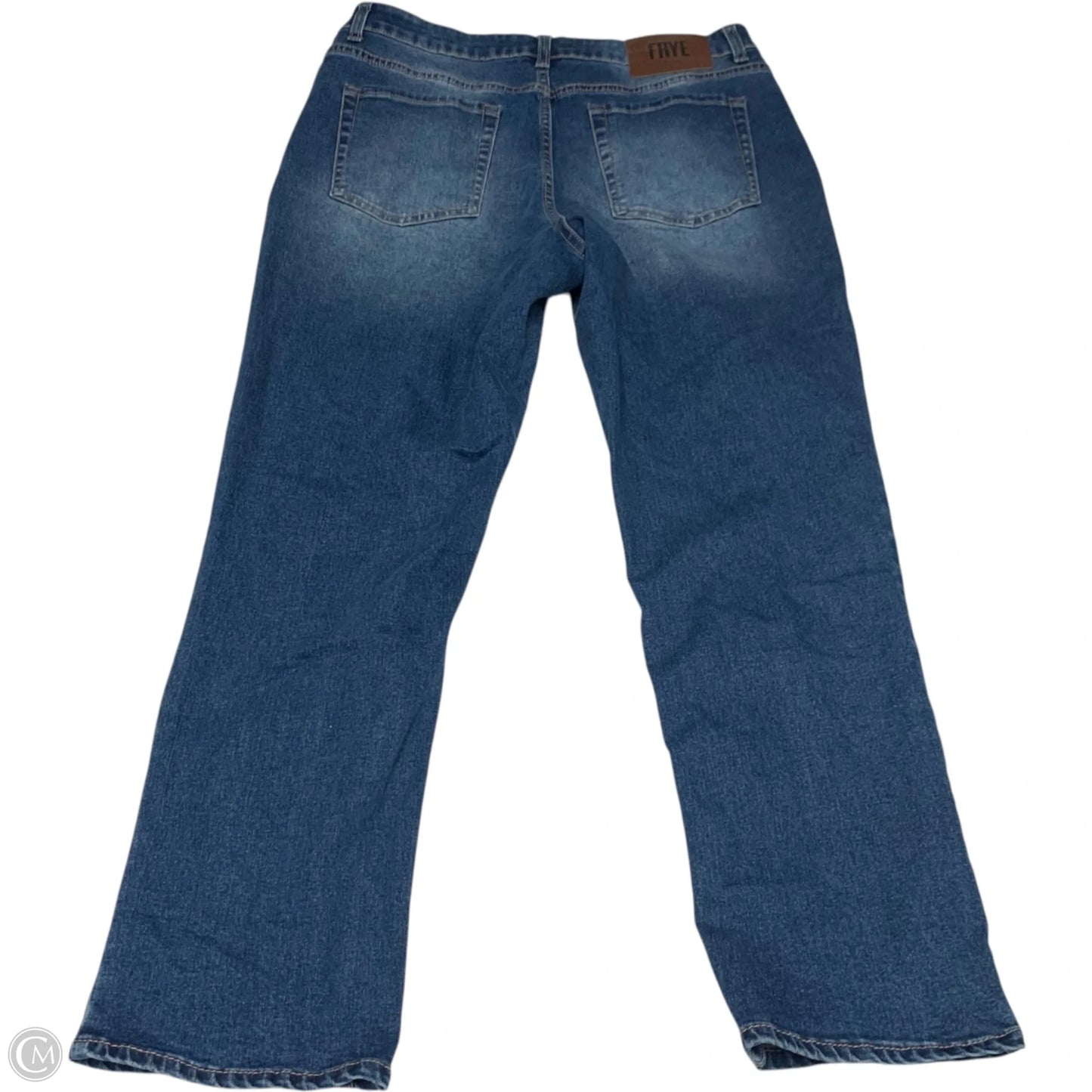 Jeans Designer By Frye In Blue Denim, Size: 10
