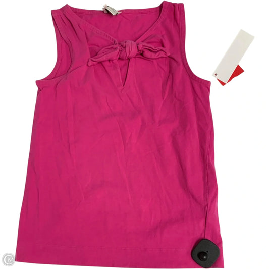 Top Sleeveless Designer By Kate Spade In Pink, Size: S