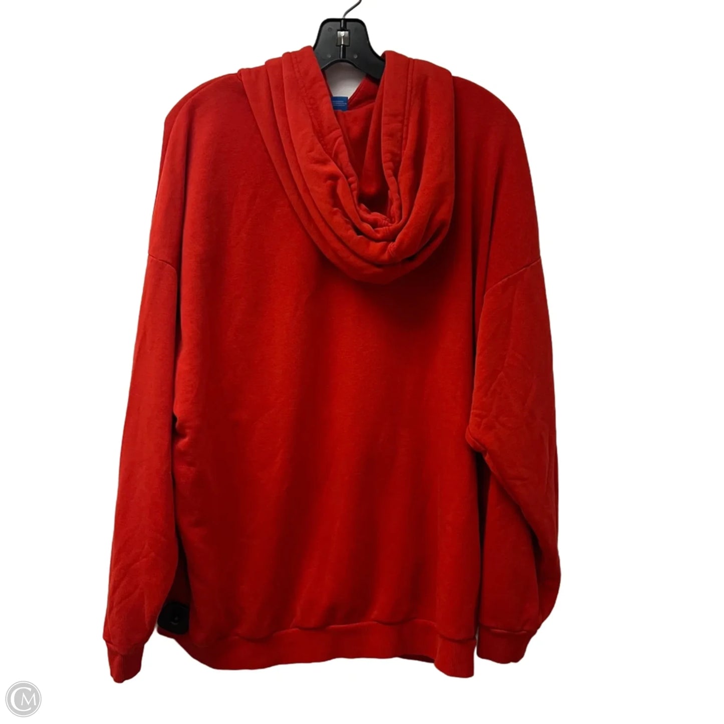 Athletic Sweatshirt Hoodie By Adidas In Red, Size: Xl