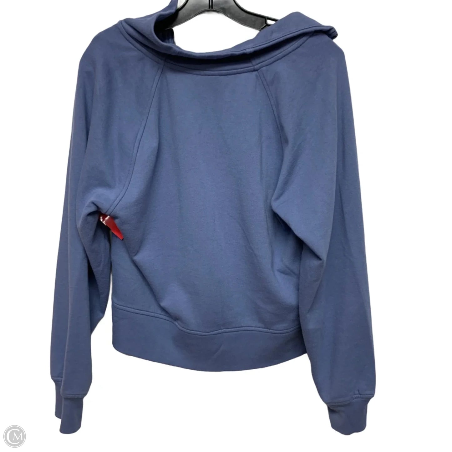 Sweatshirt Collar By Gap In Blue, Size: S