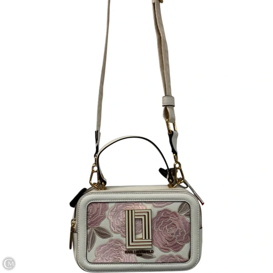 Crossbody Designer By Karl Lagerfeld, Size: Small