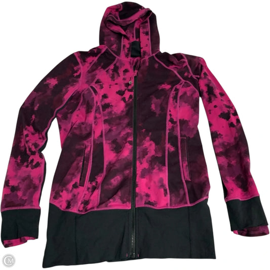 Athletic Jacket By Lululemon In Pink & Purple, Size: M