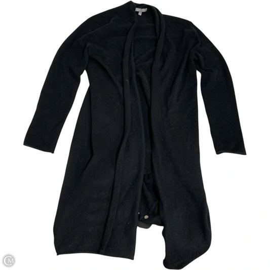 Sweater Cardigan Designer By Neiman Marcus In Black, Size: L