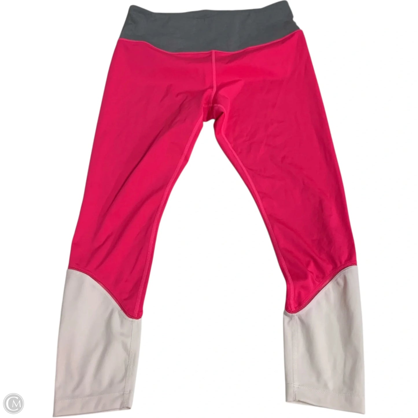 Pants Designer By Kate Spade In Grey & Pink, Size: M