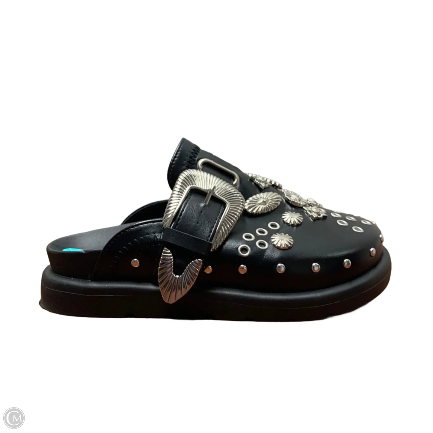 Shoes Flats By Clothes Mentor In Black, Size: 7.5