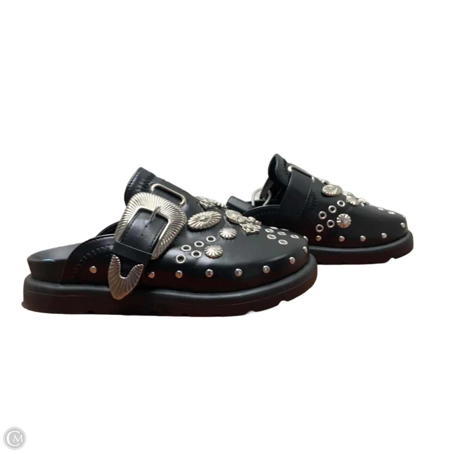 Shoes Flats By Clothes Mentor In Black, Size: 7.5