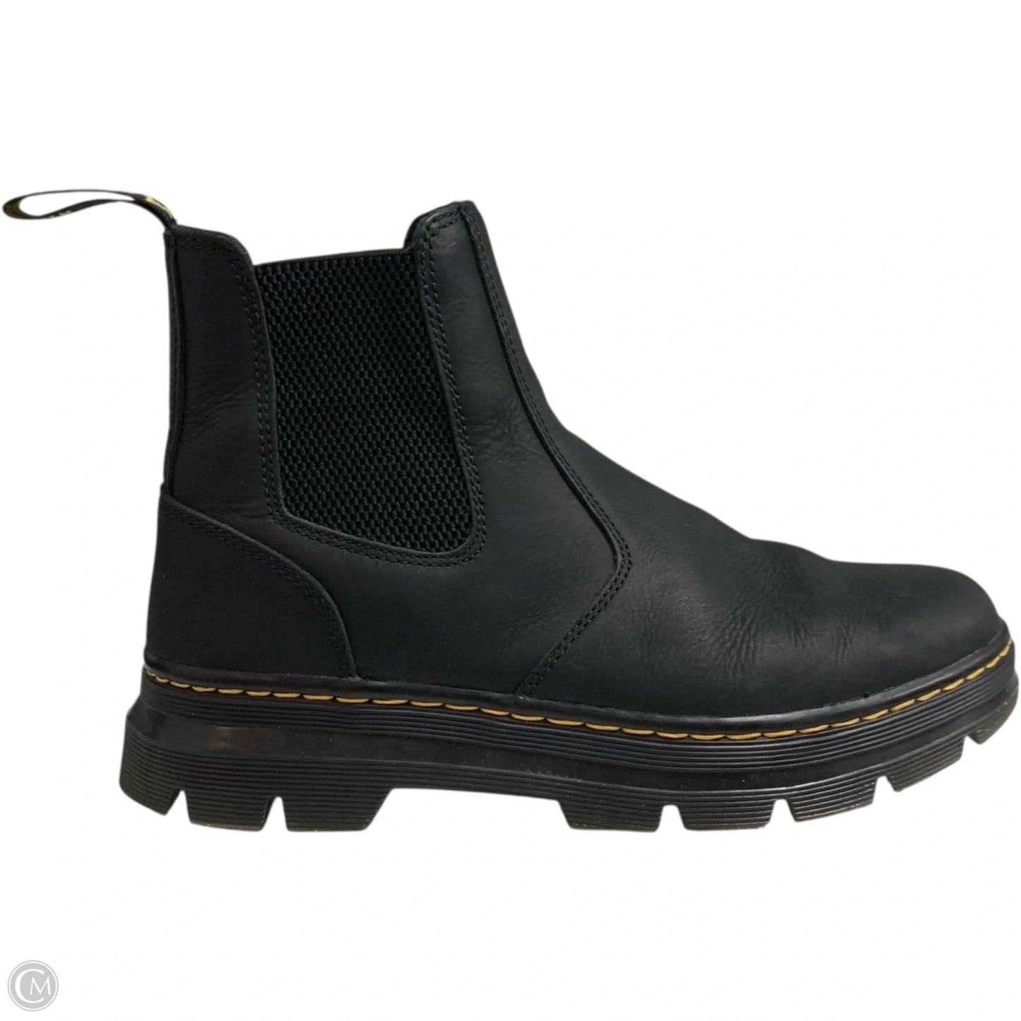 Boots Ankle Heels By Dr Martens In Black, Size: 9