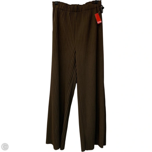 Pants Wide Leg By Grade & Gather In Brown, Size: S