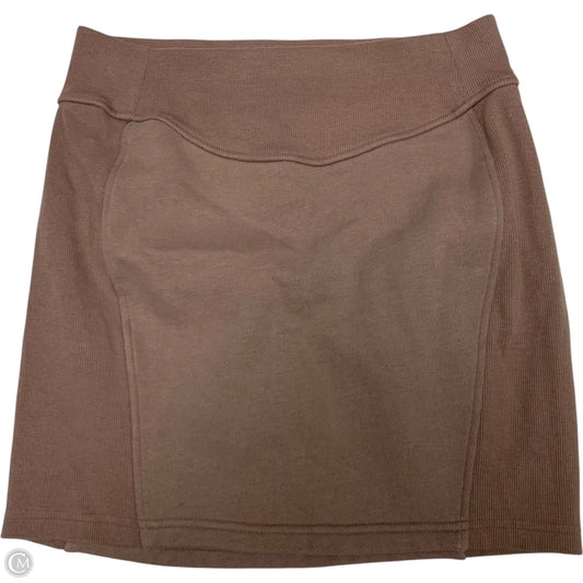 Athletic Skirt By Lululemon In Brown, Size: S
