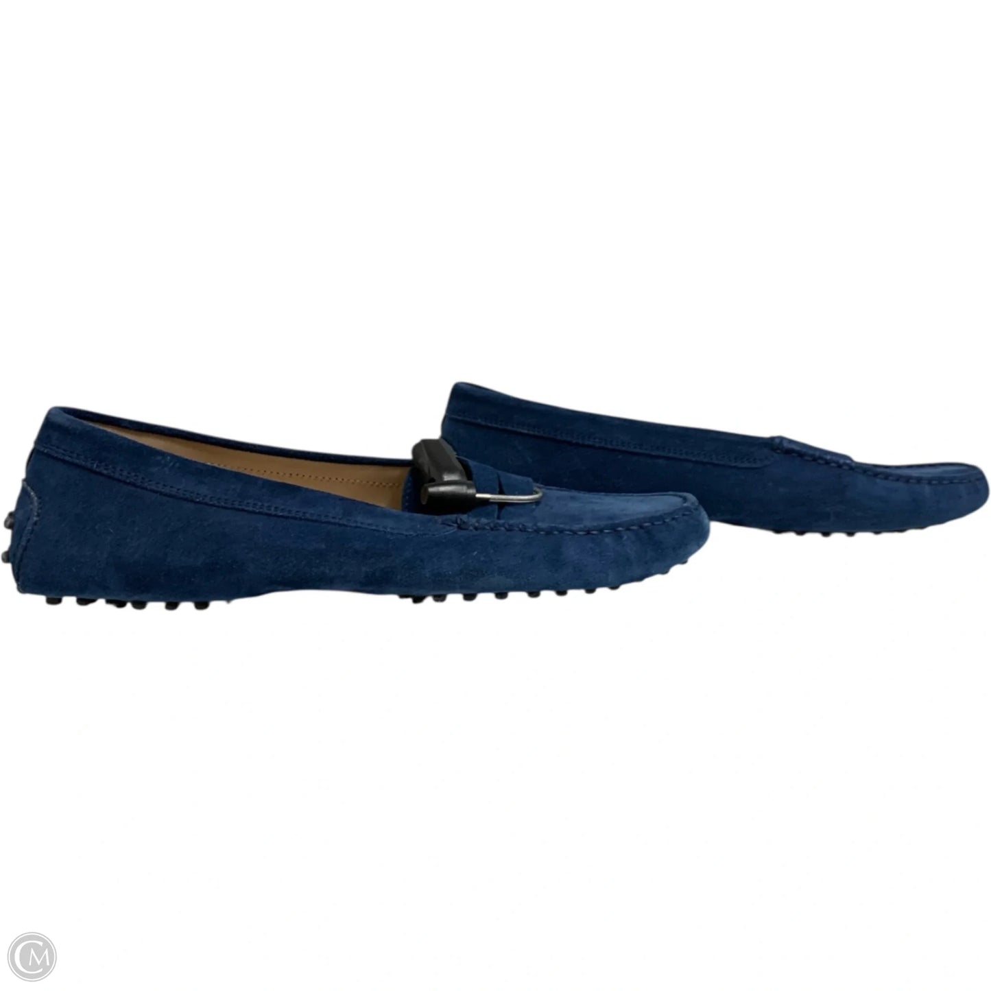 Shoes Luxury Designer By Tods In Blue, Size: 10.5