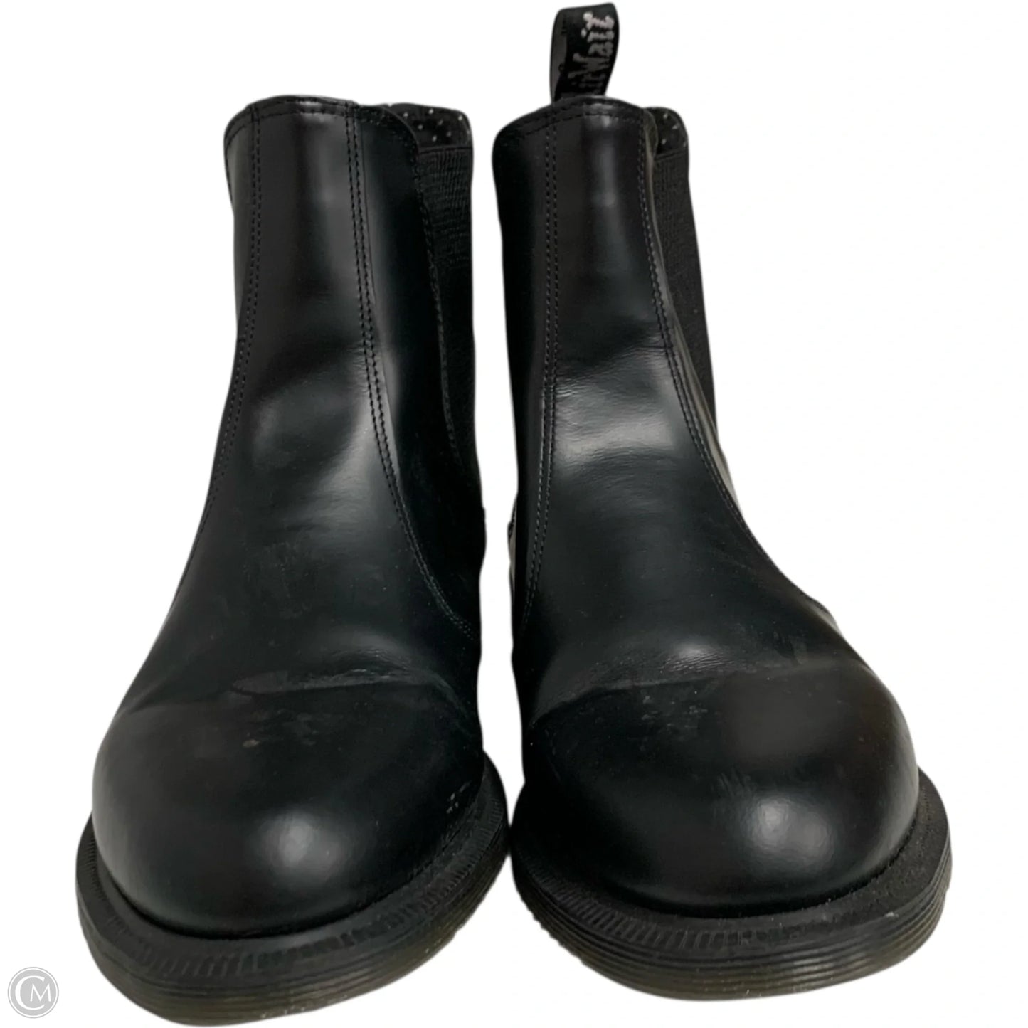 Boots Ankle Flats By Dr Martens In Black, Size: 10