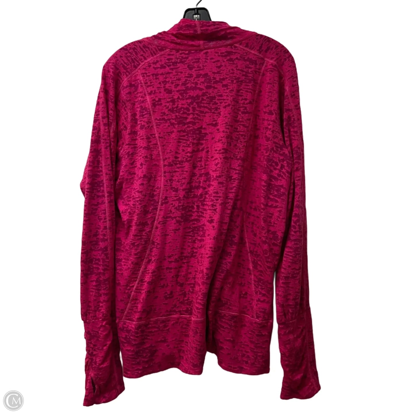 Athletic Jacket By Moving Comfort Athletic In Pink, Size: 2x