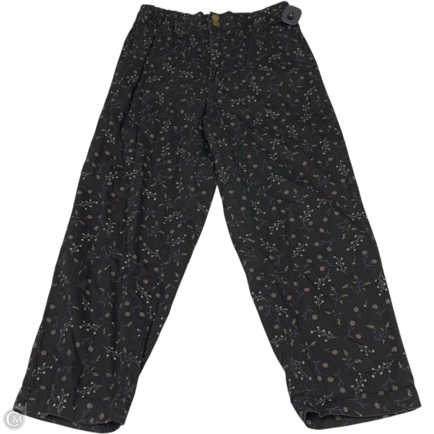 Pants Other By Anthropologie In Black & Purple, Size: S