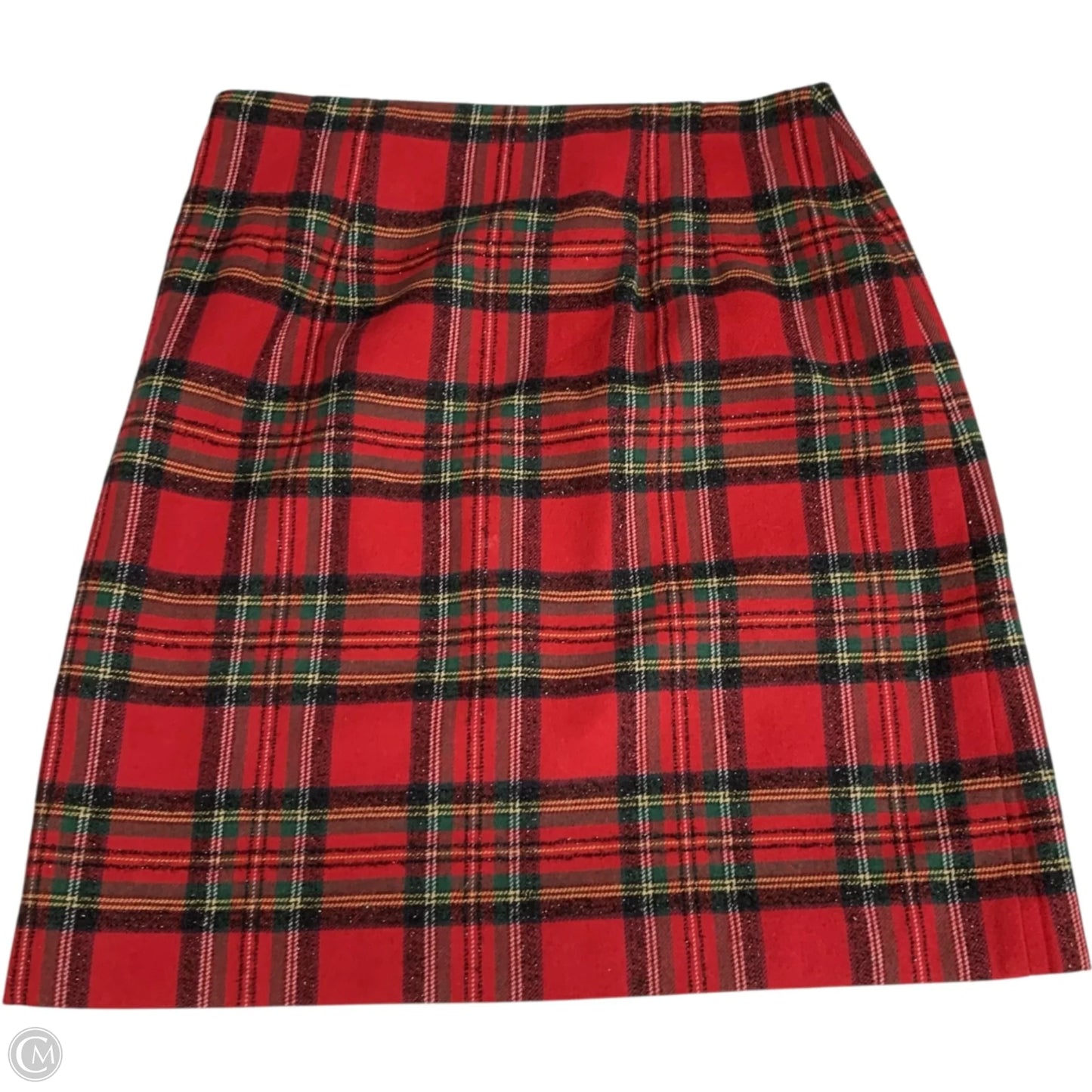Skirt Mini & Short By Talbots In Plaid Pattern, Size: Xsp