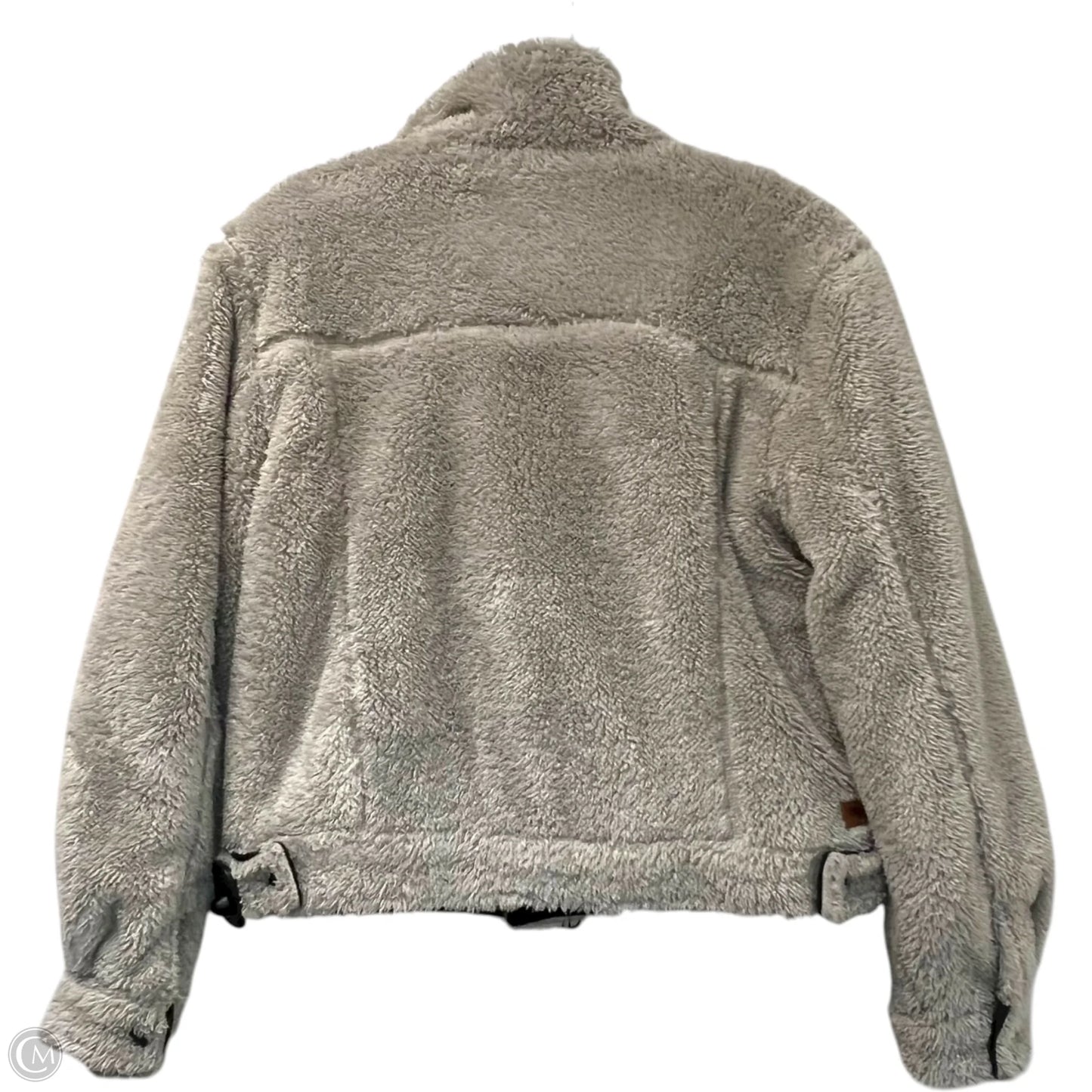 Jacket Faux Fur & Sherpa By The Normal Brand In Grey, Size: Xs