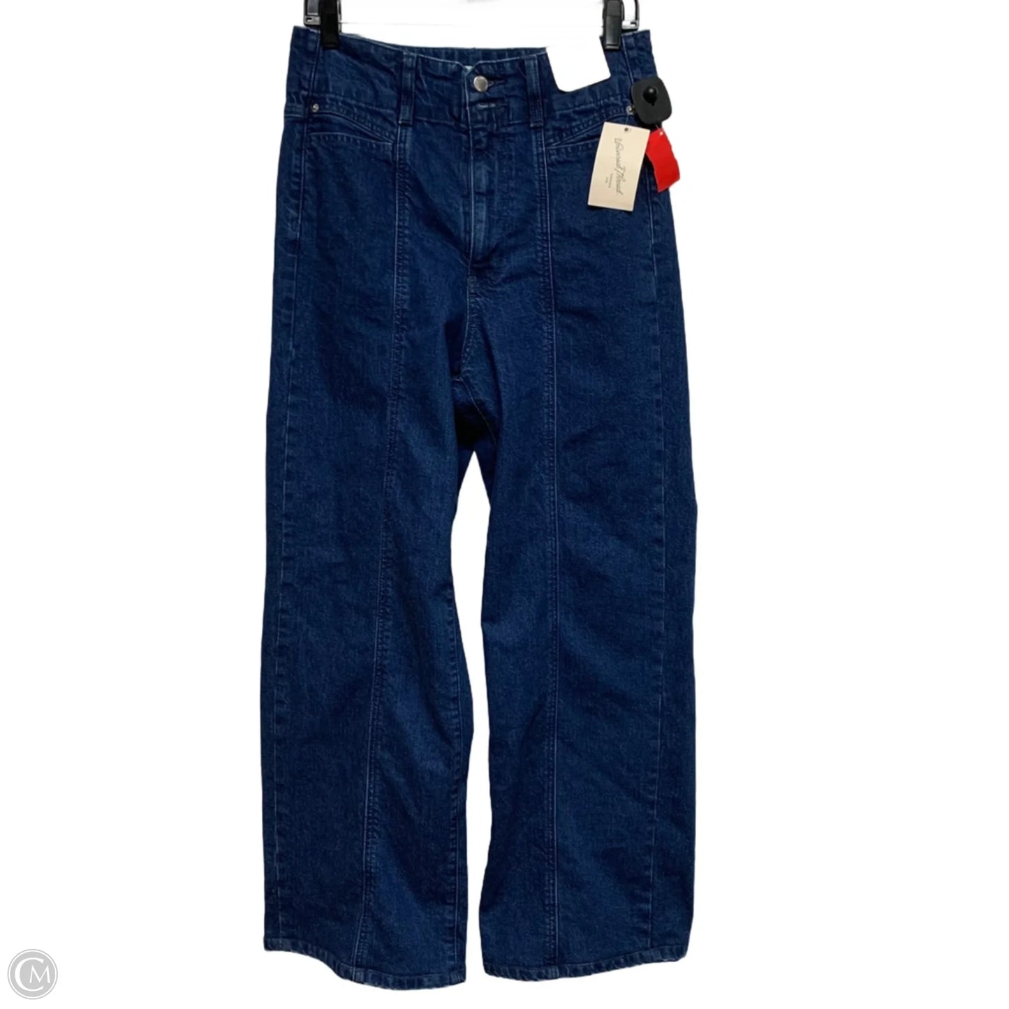 Jeans Wide Leg By Universal Thread In Blue Denim, Size: 8