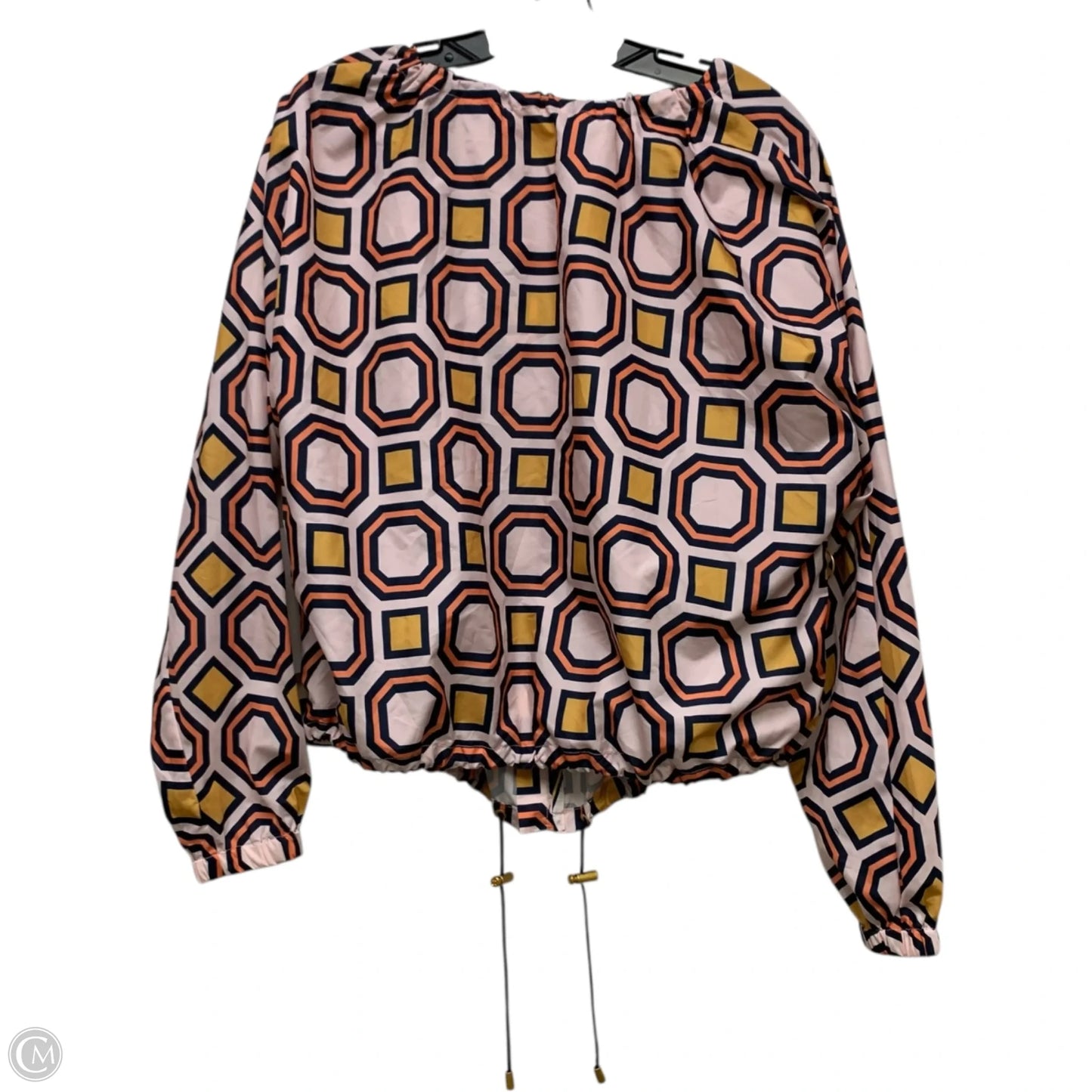 Jacket Designer By Tory Burch In Orange & Pink, Size: S