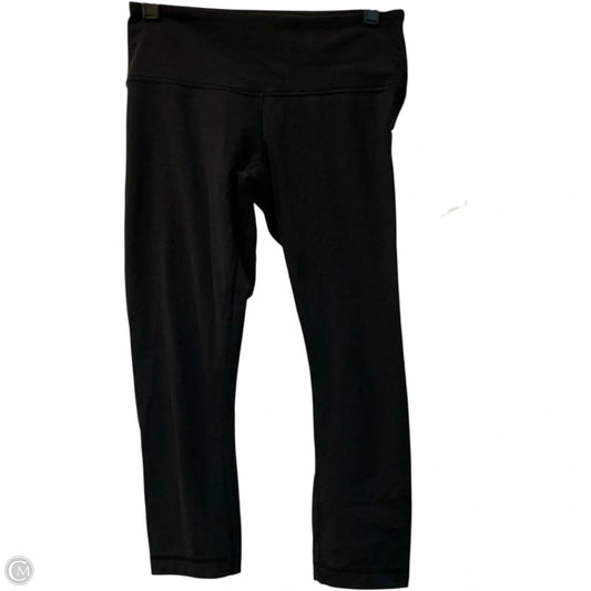 Athletic Leggings Capris By Lululemon In Black, Size: Xs