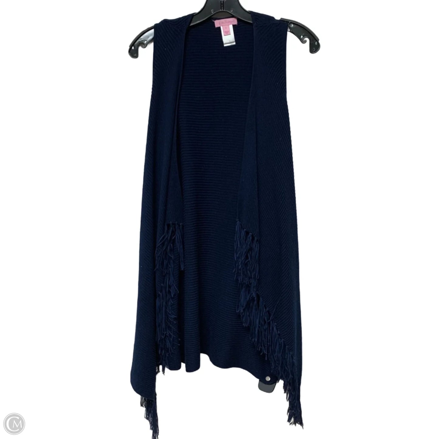 Vest Designer By Lilly Pulitzer In Navy, Size: S