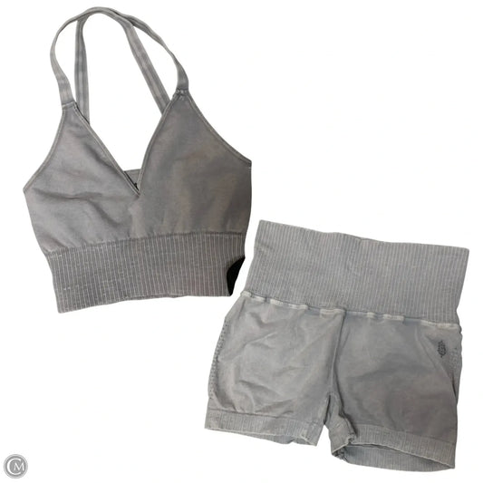 Athletic Shorts 2pc By Free People In Grey, Size: M