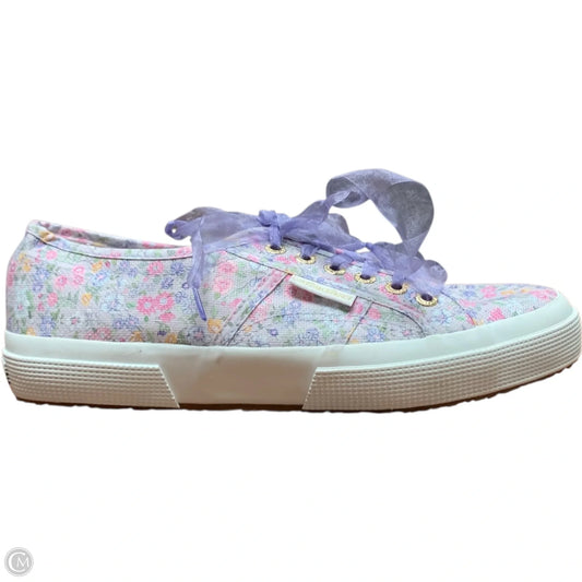 Shoes Sneakers By Superga In Purple, Size: 9