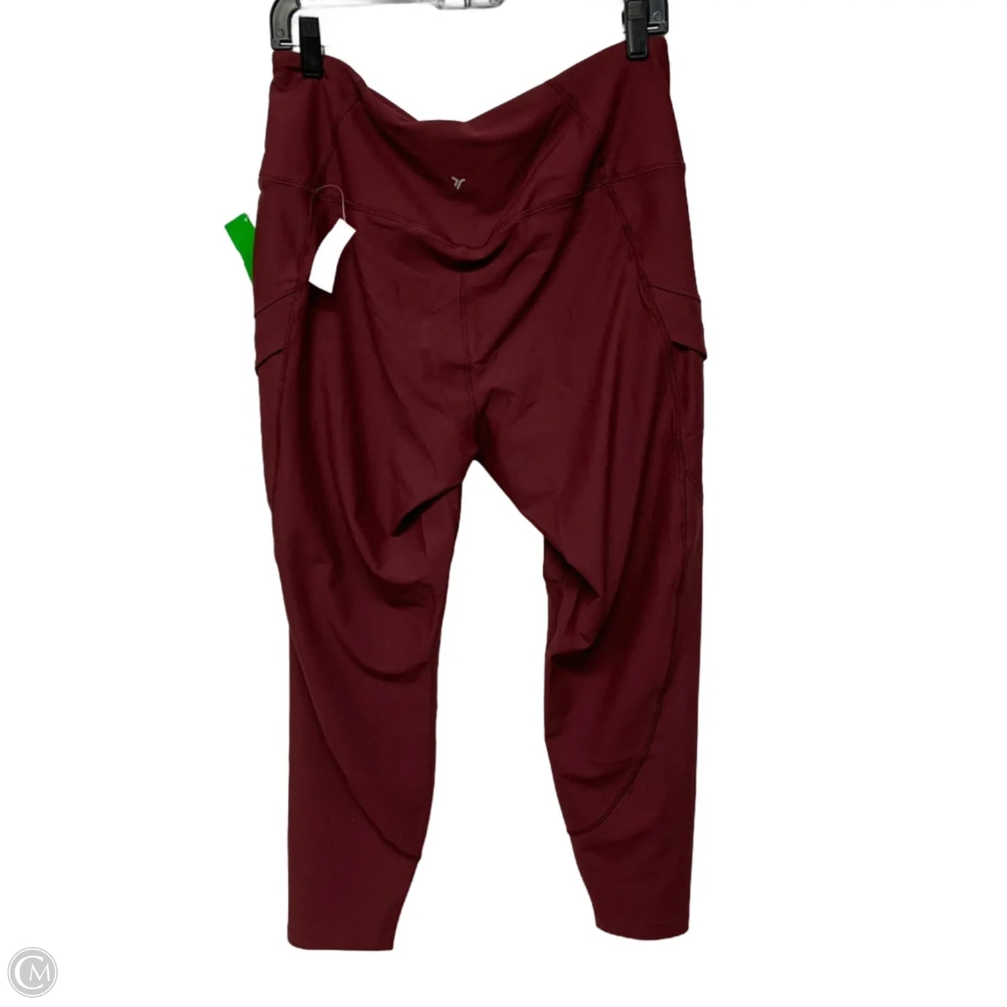 Athletic Leggings By Old Navy In Red, Size: Xl