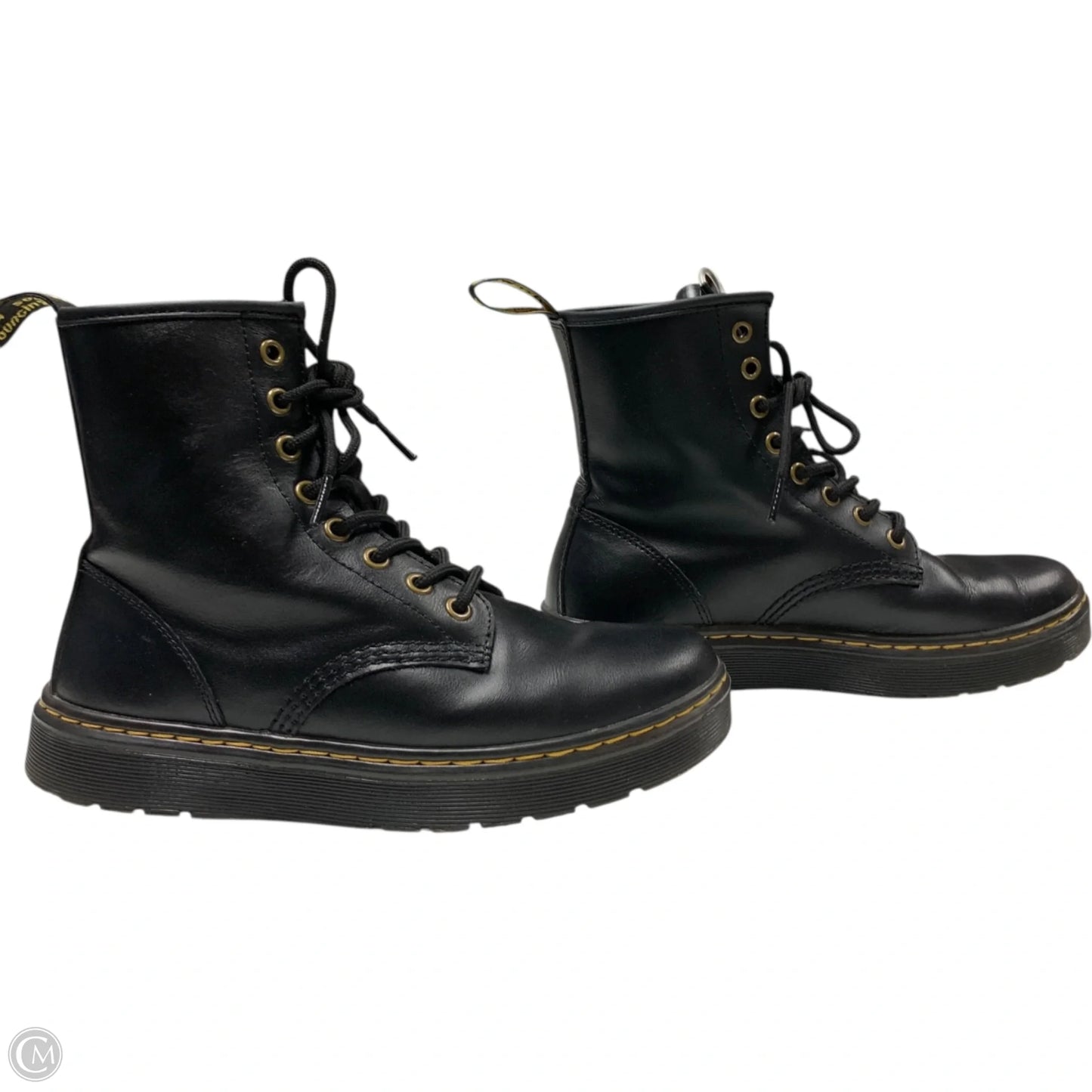 Boots Combat By Dr Martens In Black, Size: 6