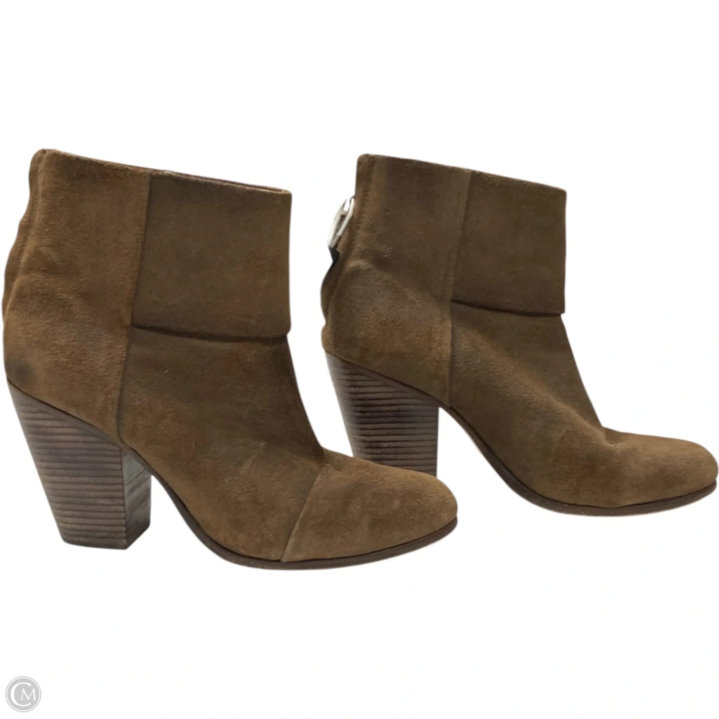 Boots Ankle Heels By Rag And Bone In Brown, Size: 11