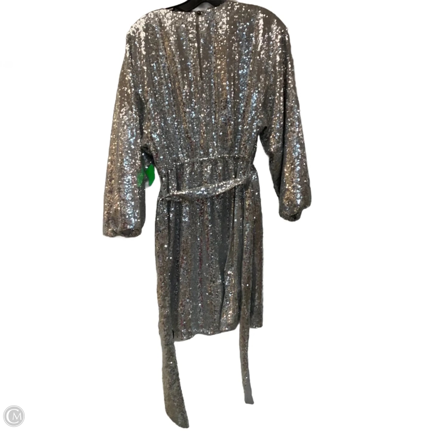 Dress Party Short By Anthropologie In Silver, Size: S