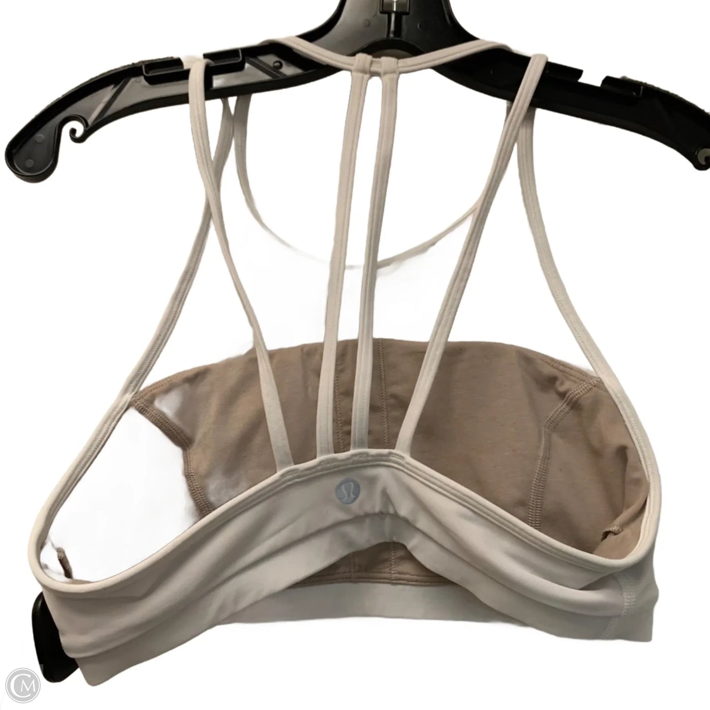 Athletic Bra By Lululemon In White, Size: S