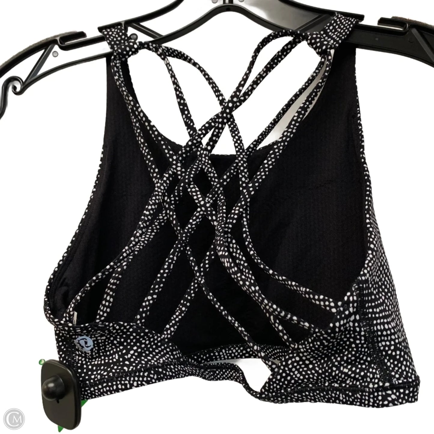 Athletic Bra By Lululemon In Black, Size: M