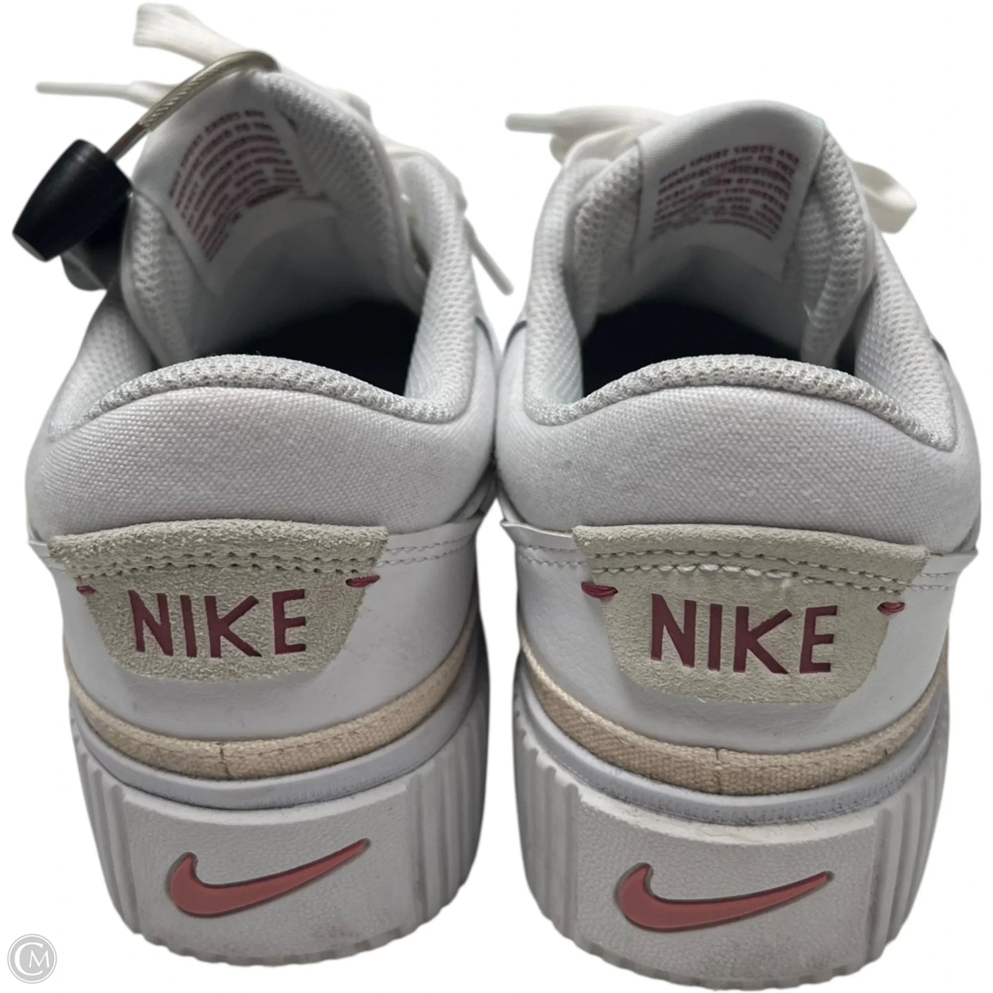 Shoes Sneakers Platform By Nike In Pink & White, Size: 7.5