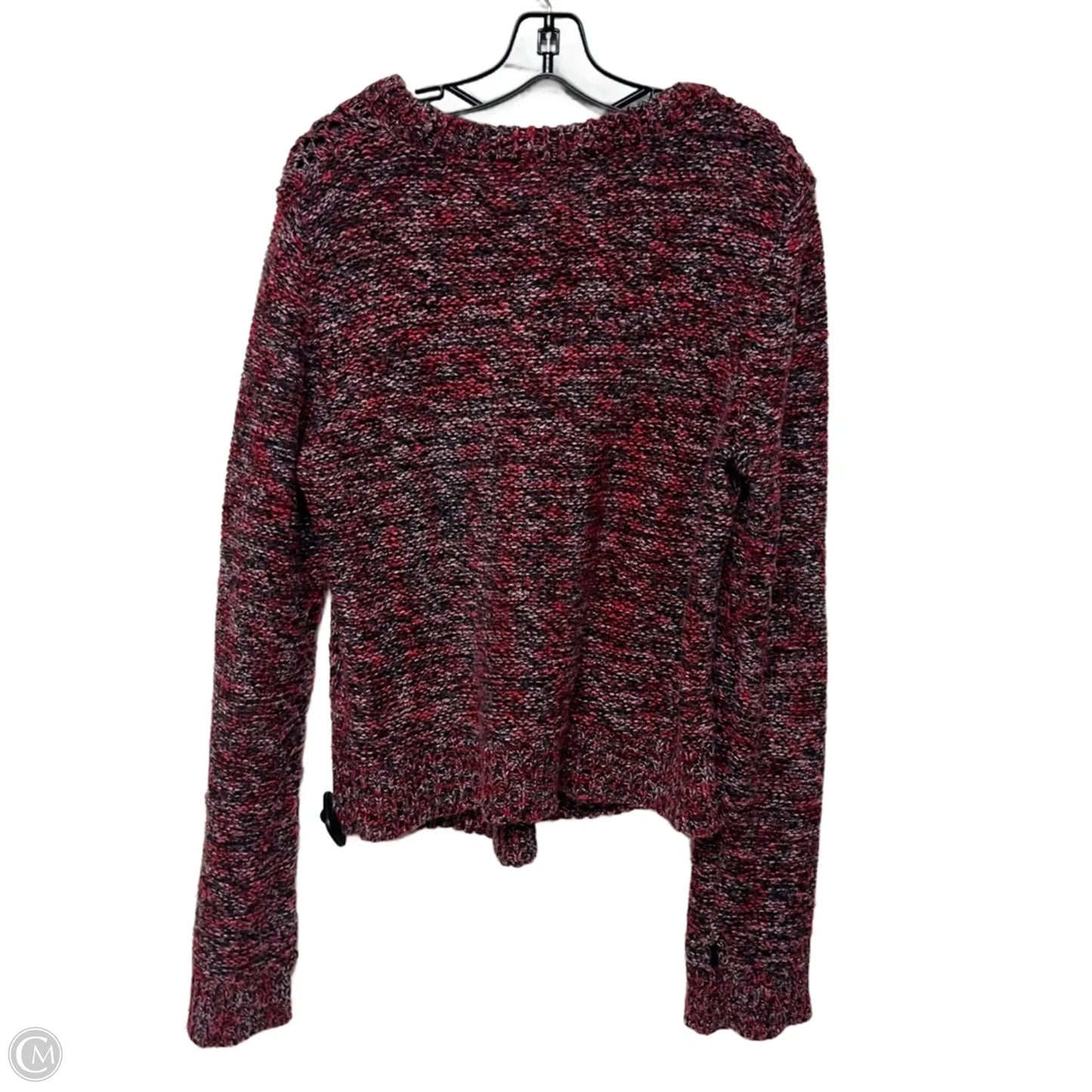 Sweater By Free People In Pink & Red, Size: L