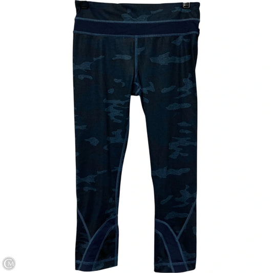 Athletic Leggings Capris By Lululemon In Navy, Size: S