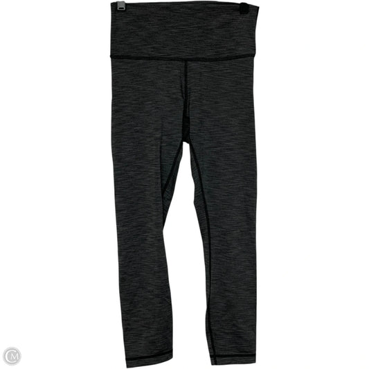 Athletic Leggings By Lululemon In Grey, Size: S