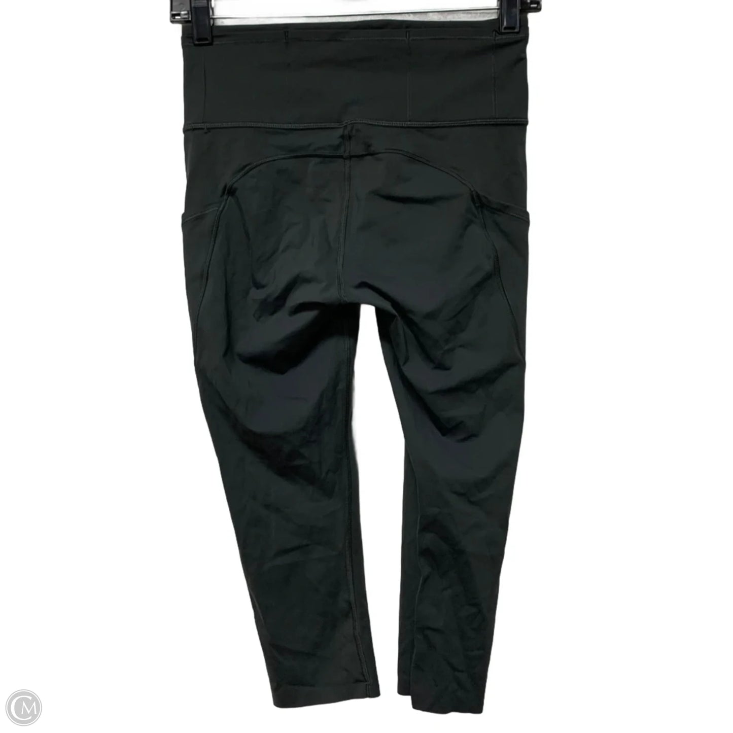 Athletic Leggings Capris By Lululemon In Grey, Size: S