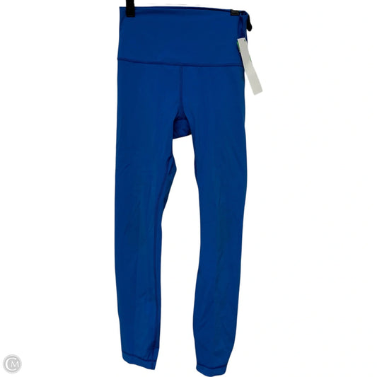 Athletic Leggings By Lululemon In Blue, Size: S