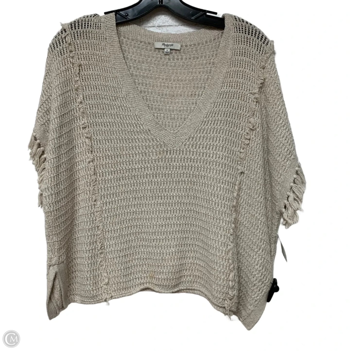 Vest Sweater By Madewell In Cream, Size: S